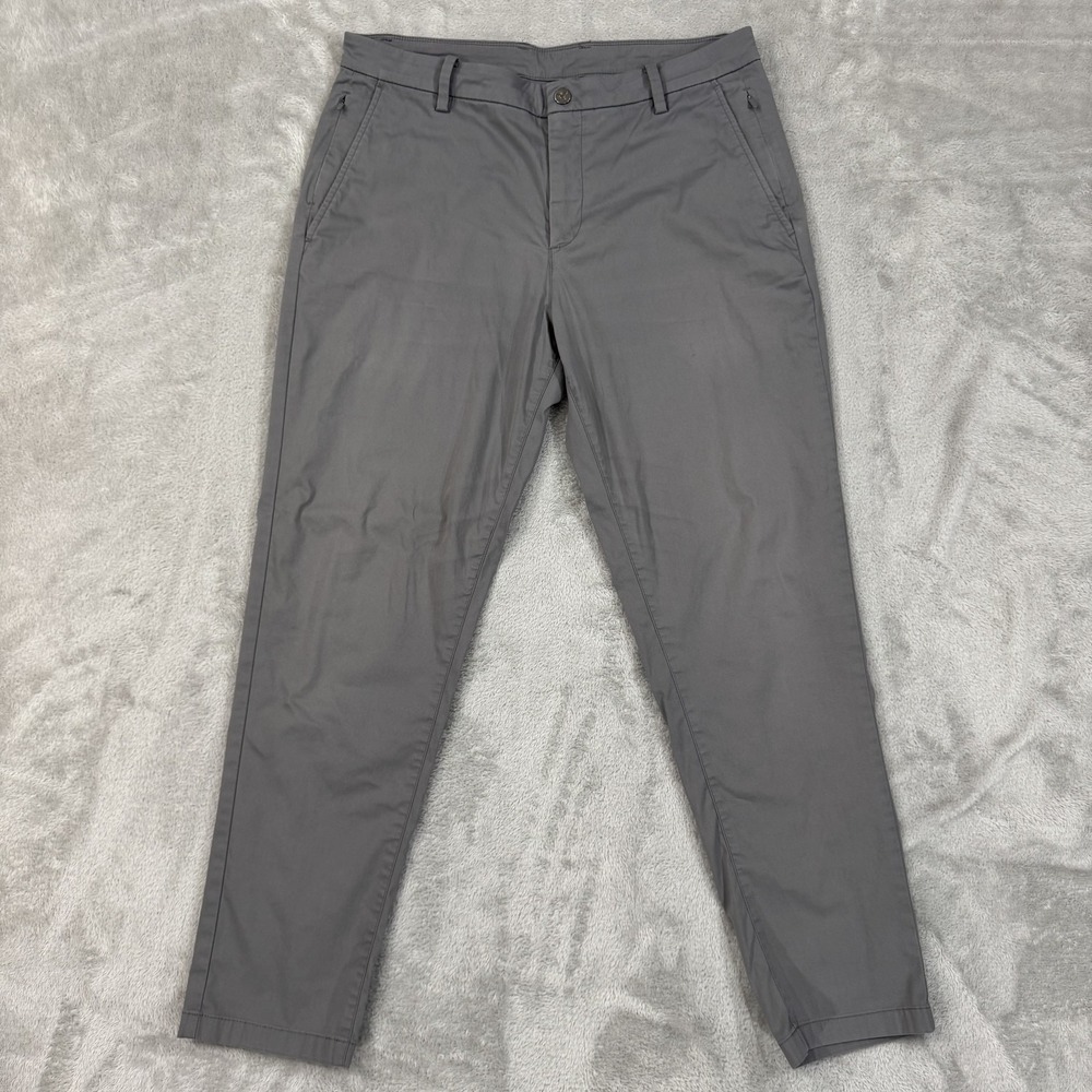 Birddogs Boom For Your Boomstick Pants Mens 34x28 Gray Dress Comfort Stretch
